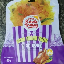 Bánh tráng vị gà cay