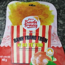 Bánh tráng vị satế tôm